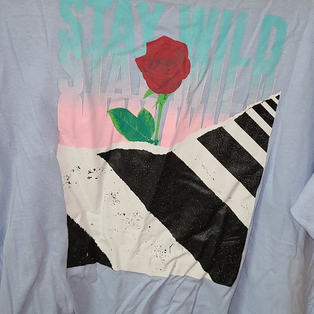 🌹stay wild tshirt - Picture 3 of 4